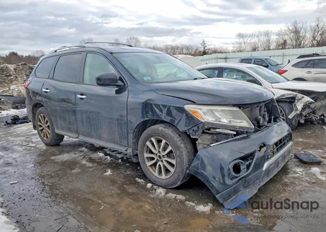 2015 Nissan Pathfinder S from USA, damaged, VIN 5N1AR2MM6FC674630